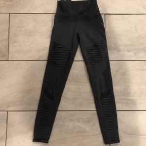 Alo Yoga High Waisted Moto Leggings